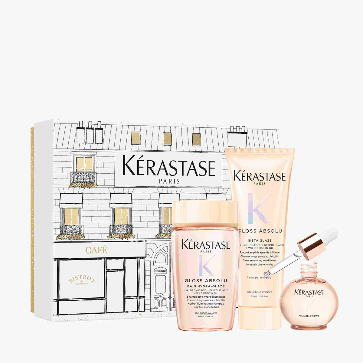 【新品未開封】Kérastase 7点セット Kerastase Gloss Absolu Holiday Set Travel size – Shampoo Zone