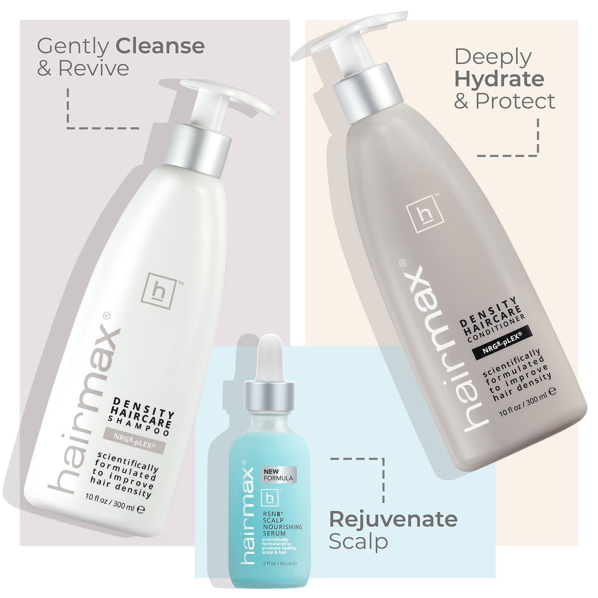 HairMax RSN8® Scalp Nourishing Serum 2oz Shampoo Zone