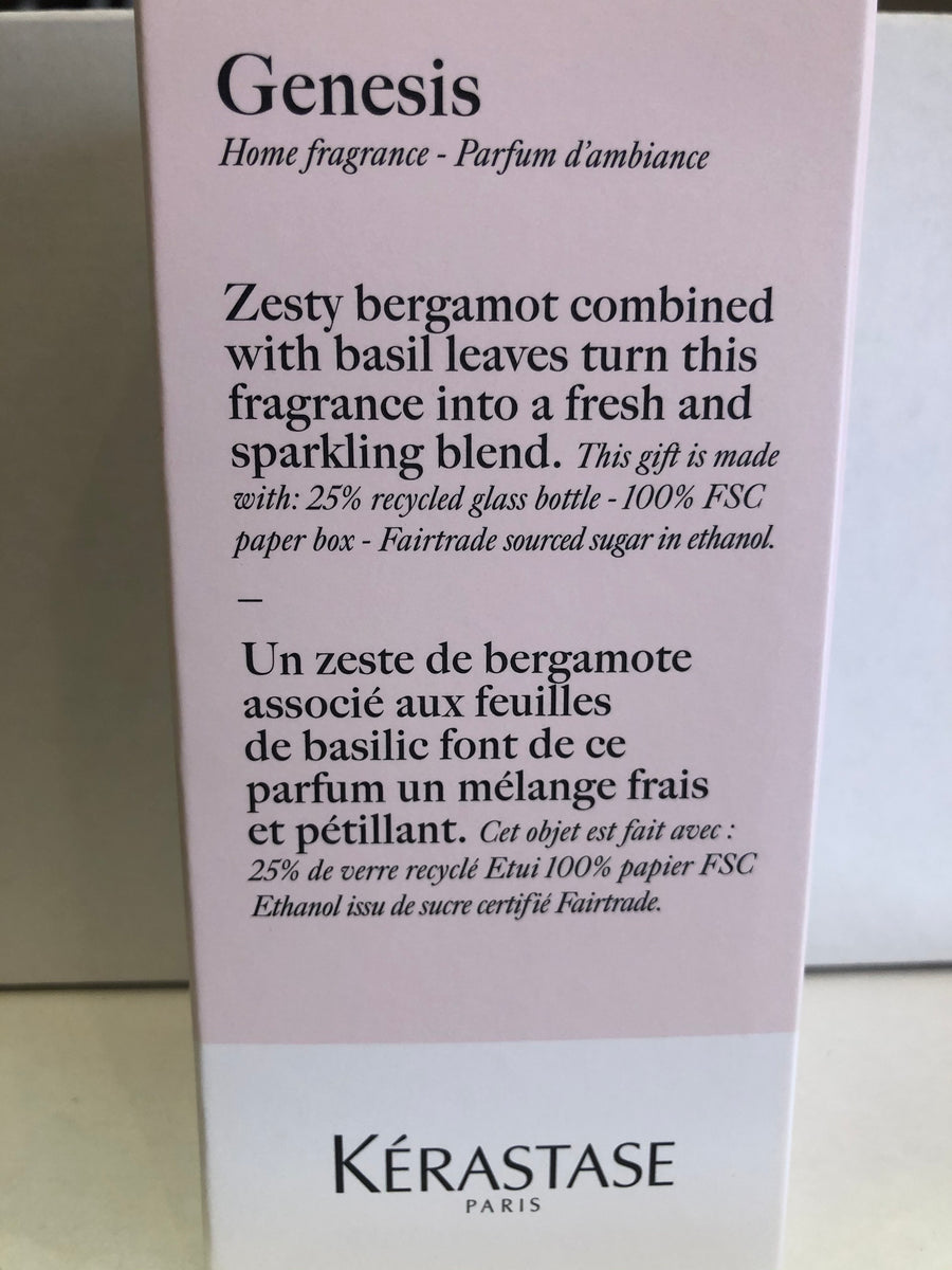 Kerastase Genesis Ambient Fragrance Diffuser 200ml Shampoo Zone