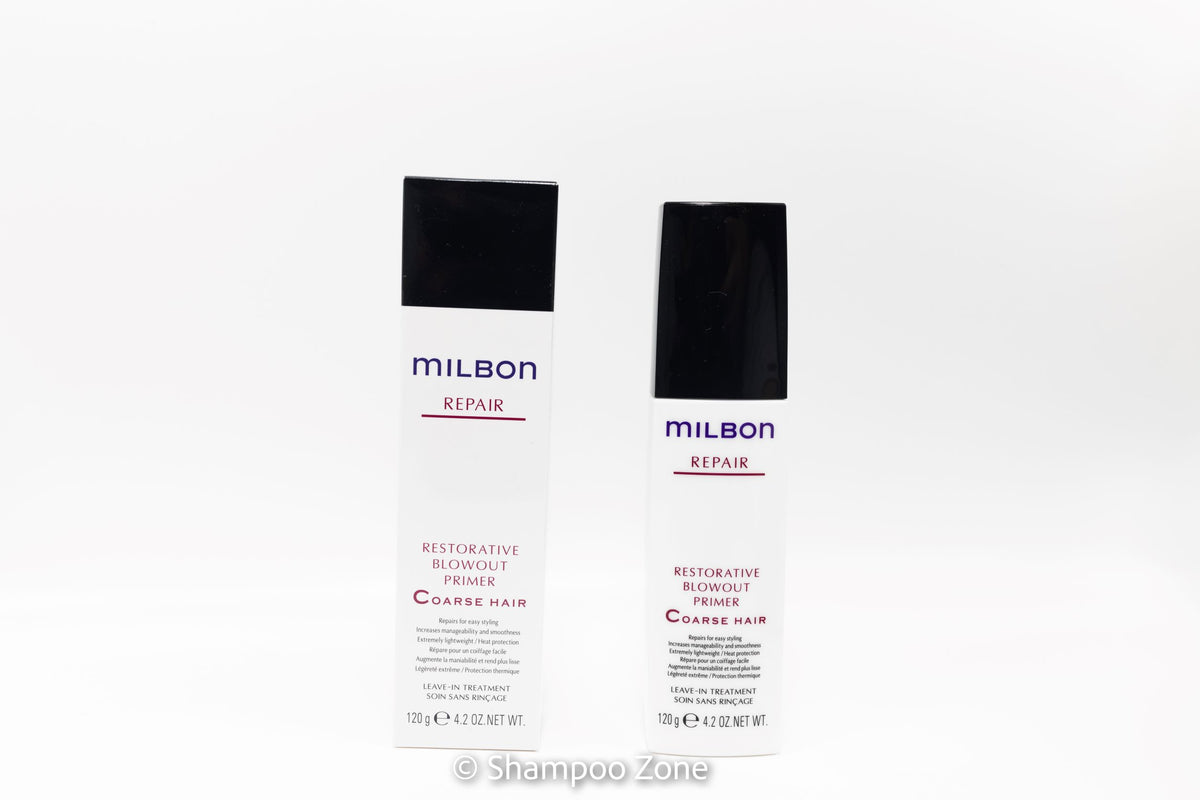 Milbon Repair Restorative Blowout Primer Coarse Hair 4.2 oz – Shampoo Zone