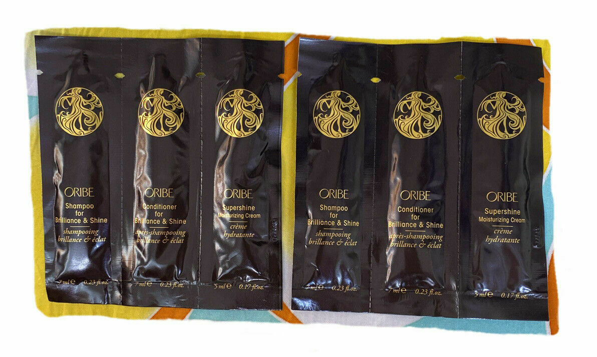 Oribe Brilliance & Shine Shampoo Conditioner & Supershine Cream Sample