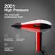 Elchim Hair Dryer 2001 High Pressure Red
