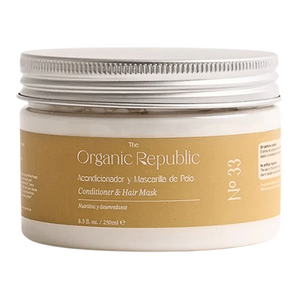 The Organic Republic Conditioner and hair mask Nourishes and detangles hair 8.5oz