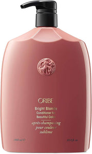 Oribe Bright Blonde Conditioner for Beautiful Color 33.8 oz with a generic pump