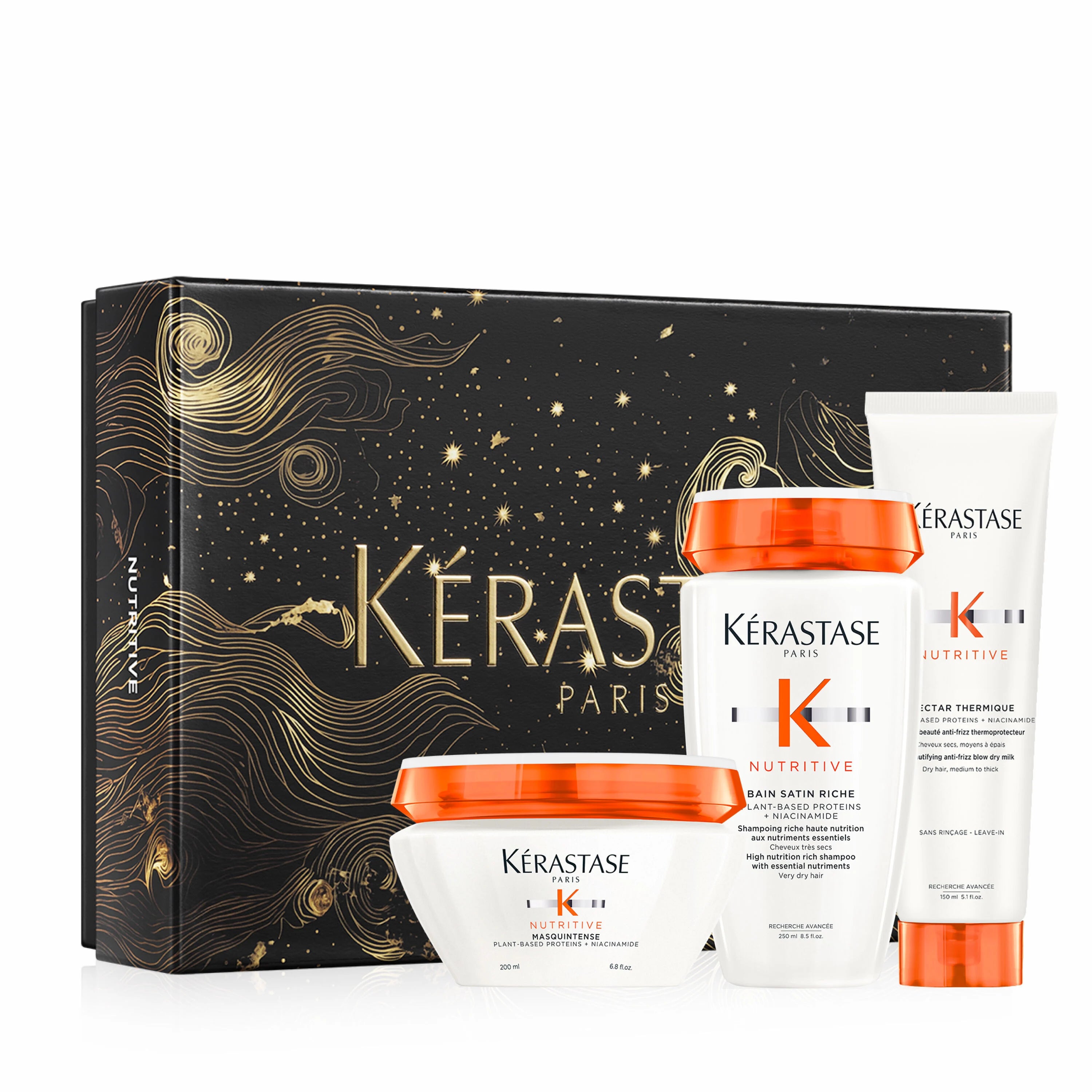 Kerastase Nutritive Mask Holiday Set – Shampoo Zone Kerastase Nutritive Mask Holiday Set – Shampoo Zone