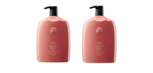 Oribe Bright Blonde Shampoo for Beautiful Color and Conditioner 33.8 oz generic pumps
