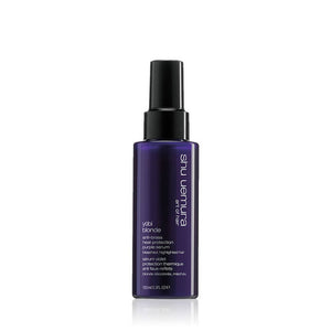 Shu Uemura Art of Hair yūbi blonde anti-brass purple heat protecting hair serum 1 oz