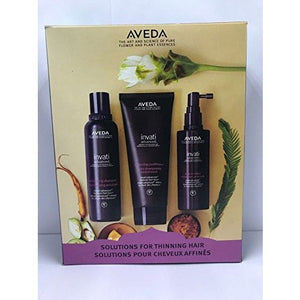 Aveda Invati Advanced Shampoo, Conditioner 6.7 oz ea. Scalp Revitalizer 5 oz set