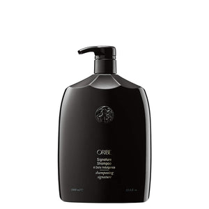 Oribe Signature Shampoo 33.8 oz Salon Product with a generic Pump