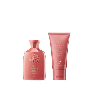 Oribe Bright Blonde Shampoo for Beautiful Color & Conditioner Travel Set