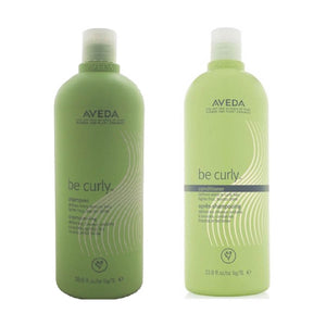 Aveda Be Curly Shampoo & Conditioner 33.8 oz/1000 ml Dual