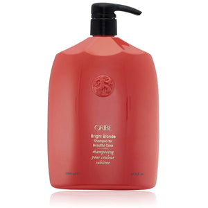Oribe Bright Blonde Conditioner for Beautiful Color 33.8 oz with a generic pump
