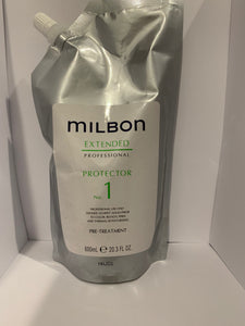 Milbon Extended Carbonated Protector No 1 20.3oz Pre Treatment