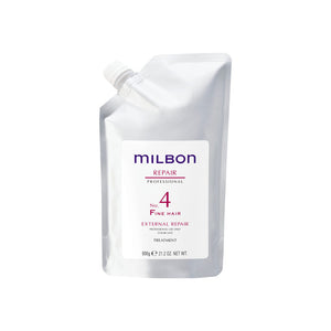 Milbon Repair Restorative # 4 Fine Hair External 21.2 oz Professional Treatment