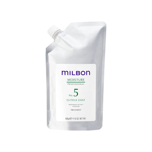 Milbon Moisture 5 Cuticle Coat Bag 17.6oz Professional Treatment