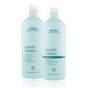 Aveda Smooth Infusion Shampoo and Conditioner 33.8 oz SET SALON PRODUCT