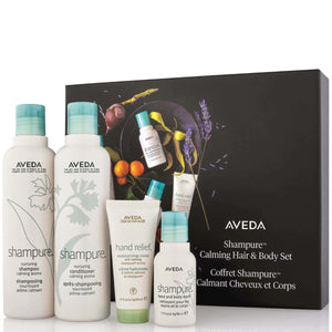 Aveda Shampure Calming Hair & Body Set Shampoo, Conditioner, Hand Relief SET