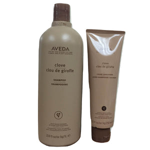 Aveda Clove Shampoo 33.8 oz & Conditioner 8.5 oz Dual SET