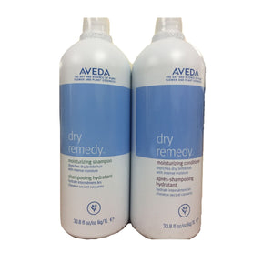 Aveda Dry Remedy Shampoo & Conditioner 33.8 oz each SET RETAIL PRODUCT