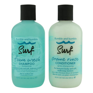 Bumble and Bumble Surf Foam Shampoo & Surf Creme Conditioner 8.5 oz