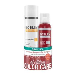 Bosley Professional Color Care Defense Shampoo and Dry Shampoo Duo