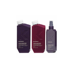 Kevin Murphy Young Again Wash, Rinse 8.5 oz & Oil 3.4 oz SET
