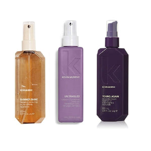 Kevin Murphy Shimmer Shine, Young Again Oil 3.4 oz each & Untangled, 5.09 oz
