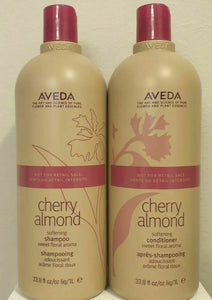 Aveda Cherry Almond Shampoo & Conditioner 33.8 oz SET BB