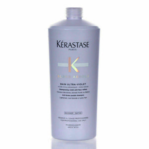 Kerastase Blond Absolu Bain Ultra-Violet Shampoo 34.0 oz for cool blonde or gray hair